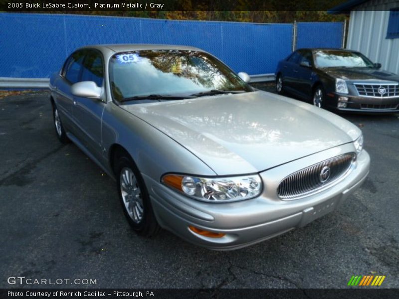Platinum Metallic / Gray 2005 Buick LeSabre Custom