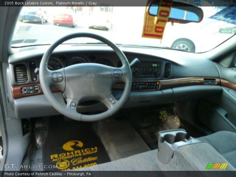 Platinum Metallic / Gray 2005 Buick LeSabre Custom