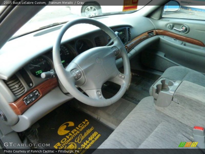 Platinum Metallic / Gray 2005 Buick LeSabre Custom