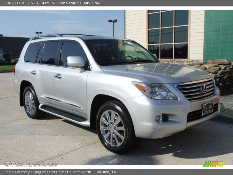 Mercury Silver Metallic / Dark Gray 2009 Lexus LX 570