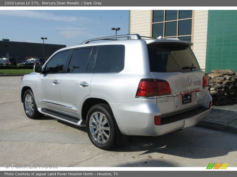 Mercury Silver Metallic / Dark Gray 2009 Lexus LX 570