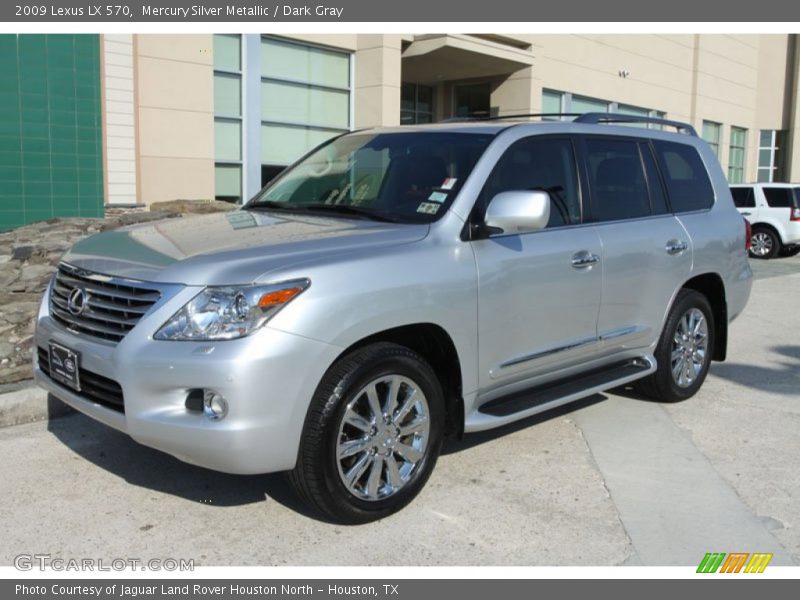 Mercury Silver Metallic / Dark Gray 2009 Lexus LX 570