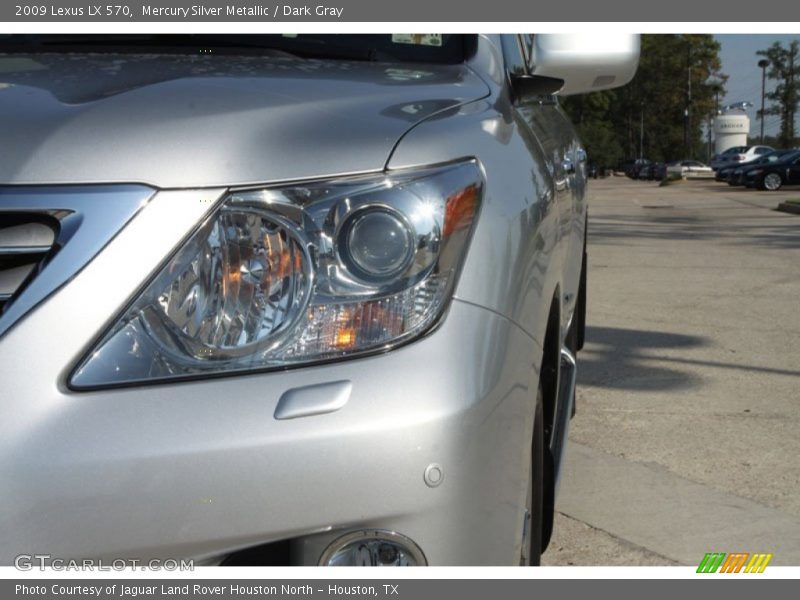 Mercury Silver Metallic / Dark Gray 2009 Lexus LX 570
