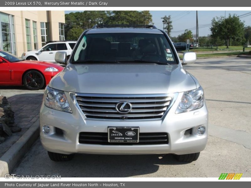 Mercury Silver Metallic / Dark Gray 2009 Lexus LX 570