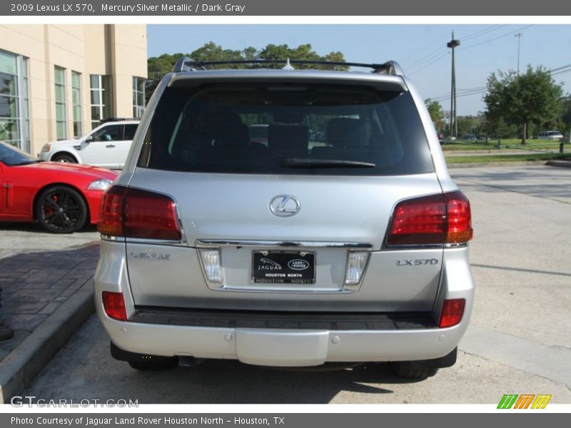 Mercury Silver Metallic / Dark Gray 2009 Lexus LX 570