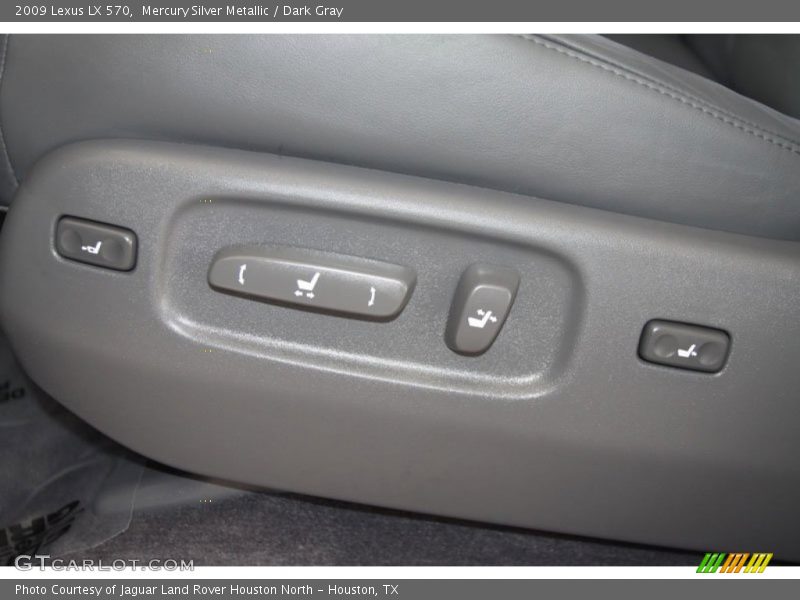 Mercury Silver Metallic / Dark Gray 2009 Lexus LX 570