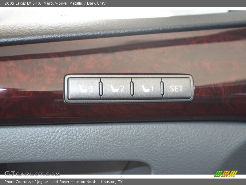 Mercury Silver Metallic / Dark Gray 2009 Lexus LX 570