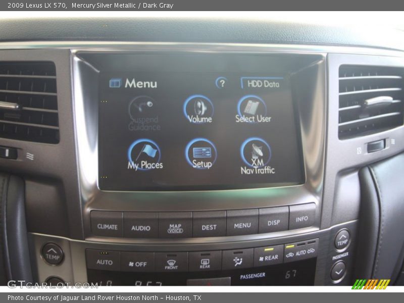 Mercury Silver Metallic / Dark Gray 2009 Lexus LX 570