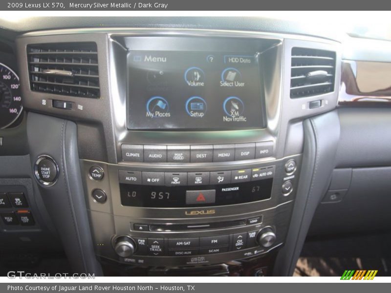 Mercury Silver Metallic / Dark Gray 2009 Lexus LX 570