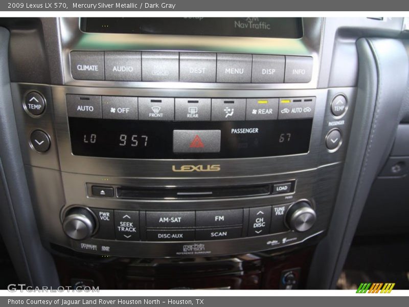 Mercury Silver Metallic / Dark Gray 2009 Lexus LX 570