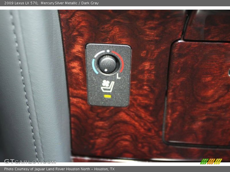 Mercury Silver Metallic / Dark Gray 2009 Lexus LX 570