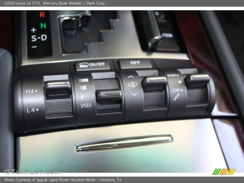 Mercury Silver Metallic / Dark Gray 2009 Lexus LX 570