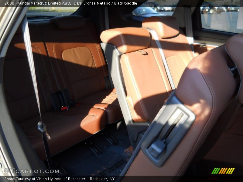 Dark Bronze Metallic / Black/Saddle 2008 Hyundai Veracruz Limited AWD