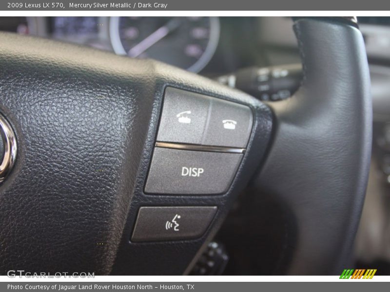 Mercury Silver Metallic / Dark Gray 2009 Lexus LX 570