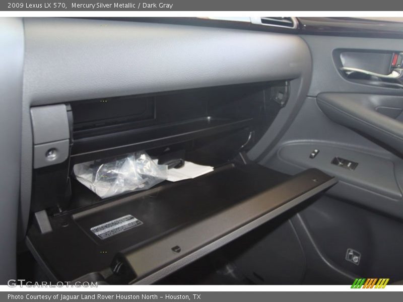 Mercury Silver Metallic / Dark Gray 2009 Lexus LX 570