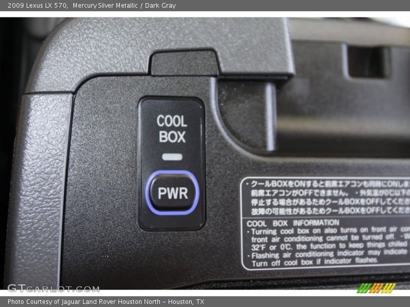 Mercury Silver Metallic / Dark Gray 2009 Lexus LX 570