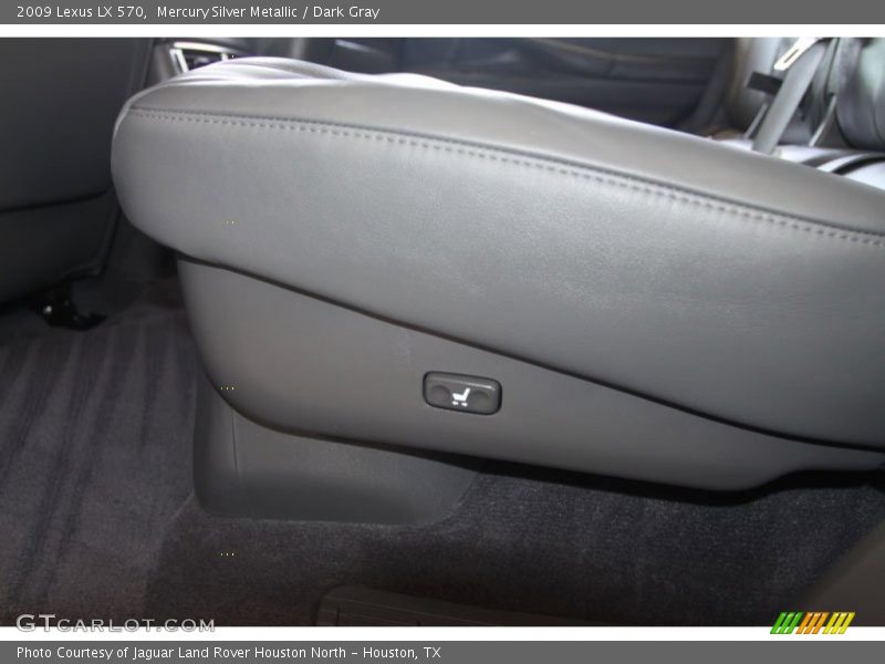 Mercury Silver Metallic / Dark Gray 2009 Lexus LX 570