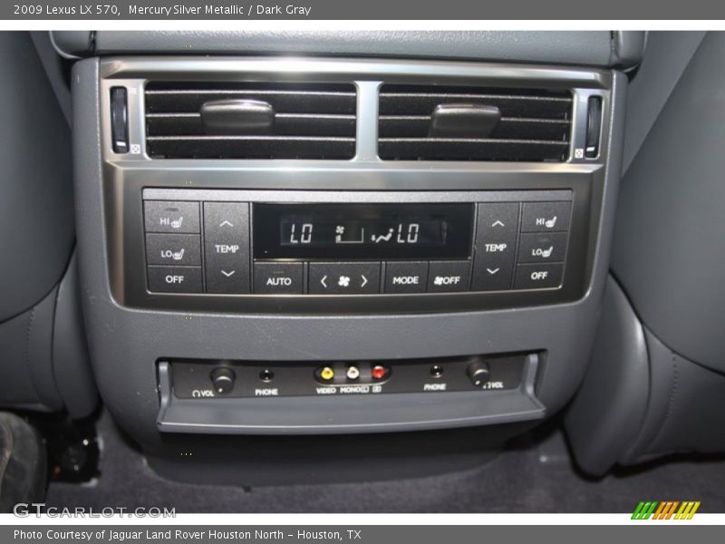 Mercury Silver Metallic / Dark Gray 2009 Lexus LX 570