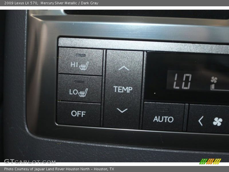 Mercury Silver Metallic / Dark Gray 2009 Lexus LX 570