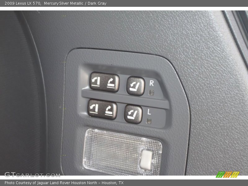 Mercury Silver Metallic / Dark Gray 2009 Lexus LX 570