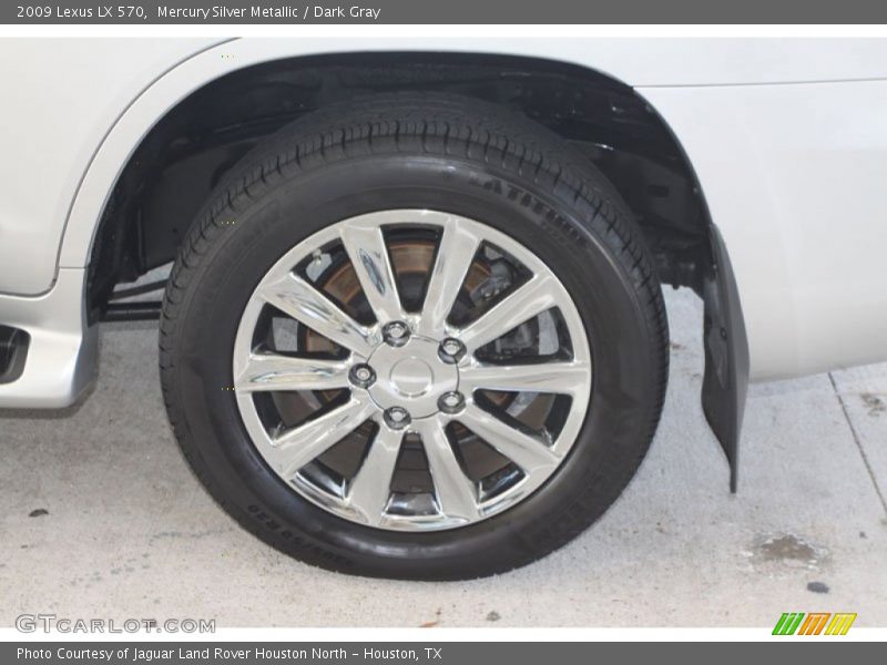 Mercury Silver Metallic / Dark Gray 2009 Lexus LX 570