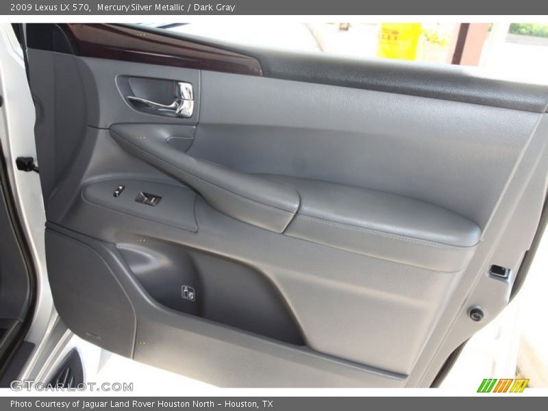 Mercury Silver Metallic / Dark Gray 2009 Lexus LX 570