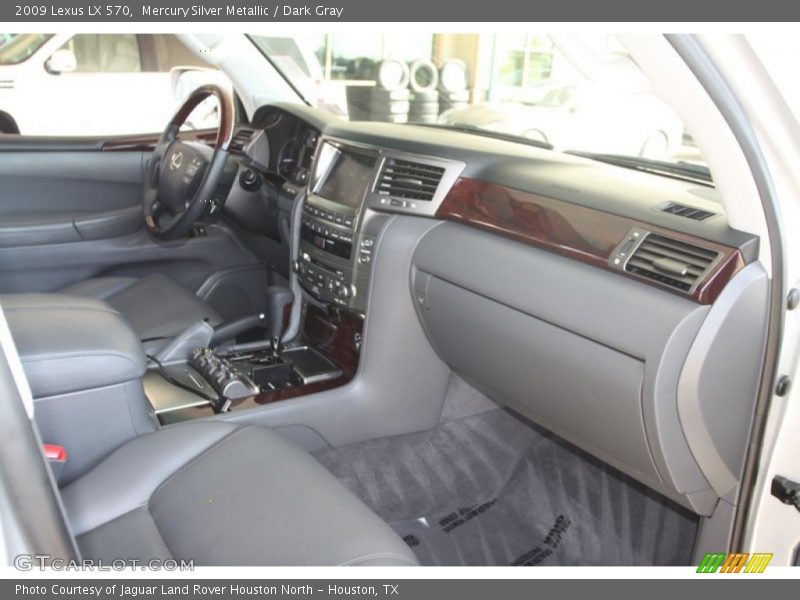 Mercury Silver Metallic / Dark Gray 2009 Lexus LX 570