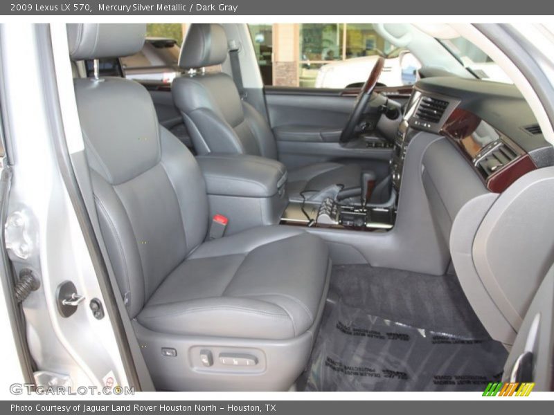 Mercury Silver Metallic / Dark Gray 2009 Lexus LX 570