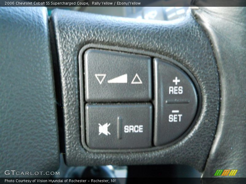 Rally Yellow / Ebony/Yellow 2006 Chevrolet Cobalt SS Supercharged Coupe