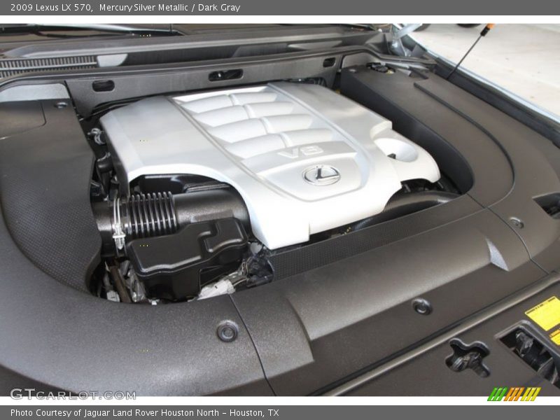 Mercury Silver Metallic / Dark Gray 2009 Lexus LX 570