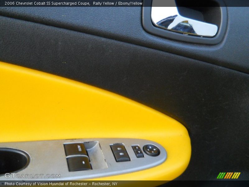 Rally Yellow / Ebony/Yellow 2006 Chevrolet Cobalt SS Supercharged Coupe