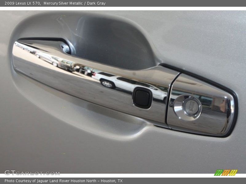 Mercury Silver Metallic / Dark Gray 2009 Lexus LX 570