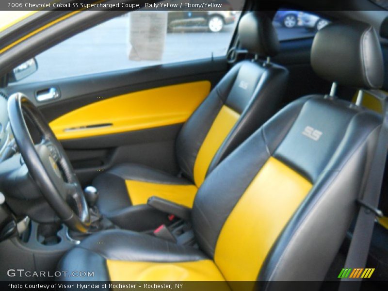  2006 Cobalt SS Supercharged Coupe Ebony/Yellow Interior