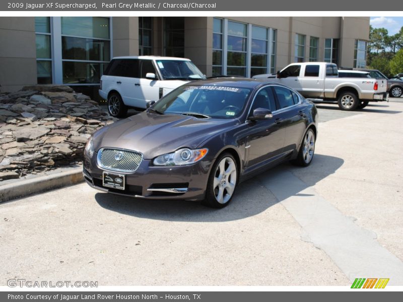 Pearl Grey Metallic / Charcoal/Charcoal 2009 Jaguar XF Supercharged