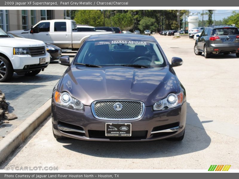 Pearl Grey Metallic / Charcoal/Charcoal 2009 Jaguar XF Supercharged