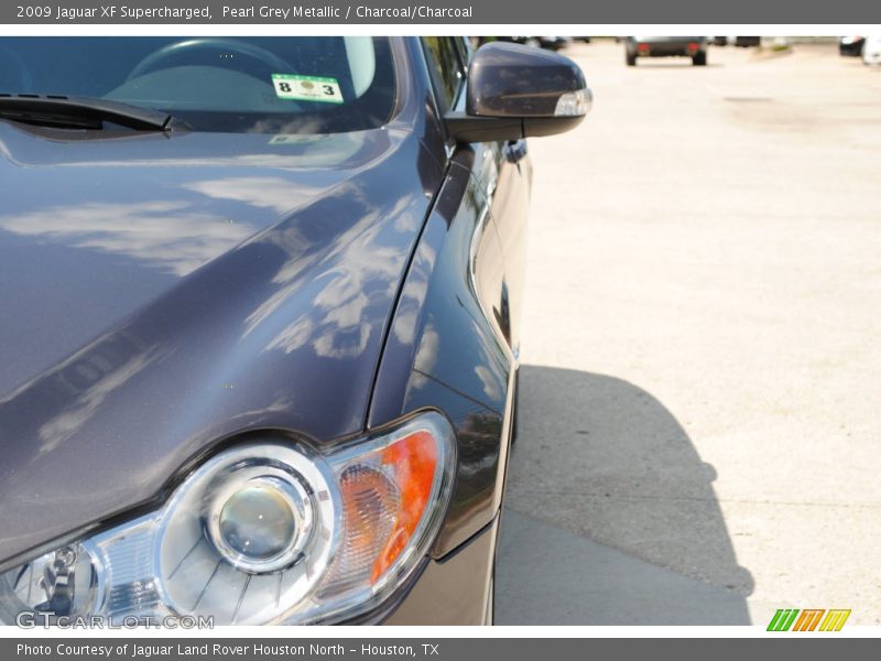 Pearl Grey Metallic / Charcoal/Charcoal 2009 Jaguar XF Supercharged