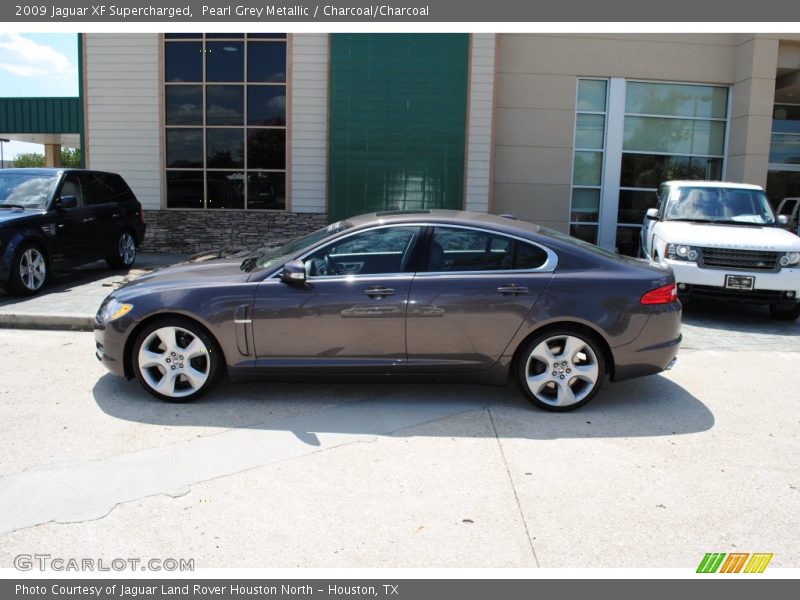 Pearl Grey Metallic / Charcoal/Charcoal 2009 Jaguar XF Supercharged