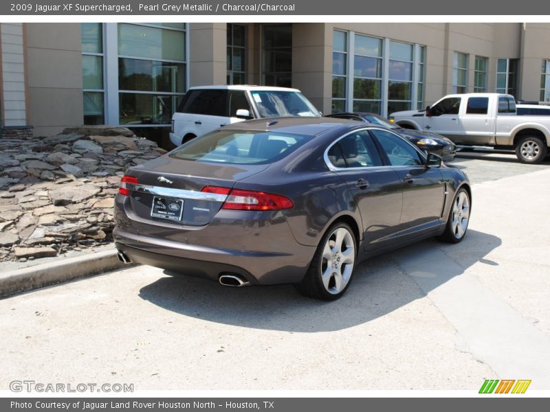 Pearl Grey Metallic / Charcoal/Charcoal 2009 Jaguar XF Supercharged