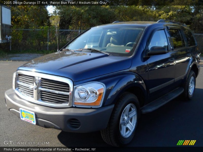Patriot Blue Pearl / Medium Slate Gray 2005 Dodge Durango ST 4x4