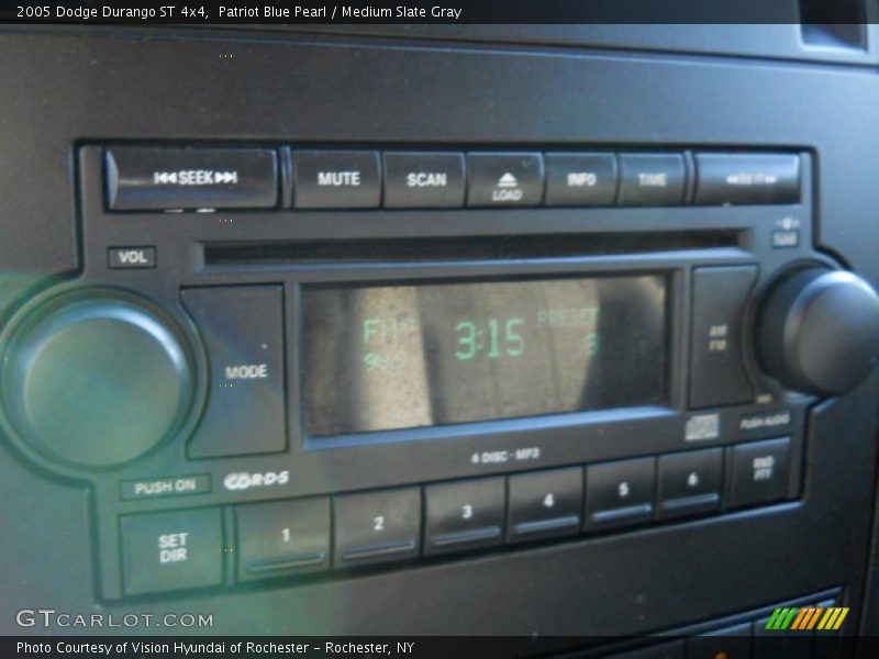 Patriot Blue Pearl / Medium Slate Gray 2005 Dodge Durango ST 4x4