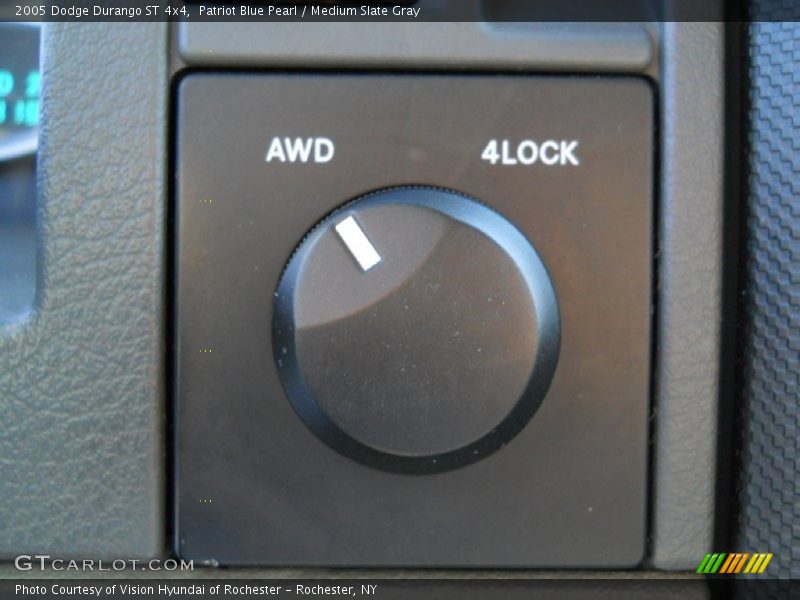 Patriot Blue Pearl / Medium Slate Gray 2005 Dodge Durango ST 4x4