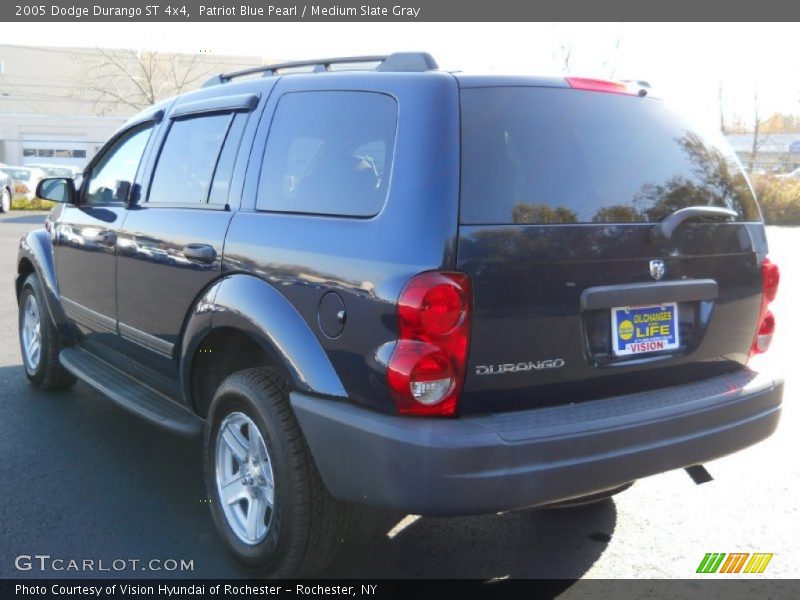 Patriot Blue Pearl / Medium Slate Gray 2005 Dodge Durango ST 4x4