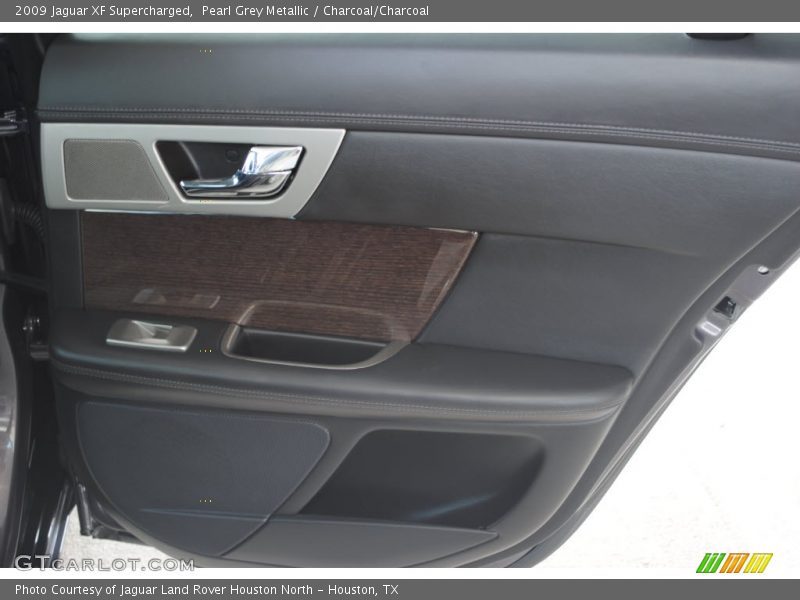 Pearl Grey Metallic / Charcoal/Charcoal 2009 Jaguar XF Supercharged