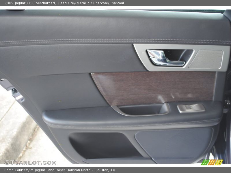Pearl Grey Metallic / Charcoal/Charcoal 2009 Jaguar XF Supercharged