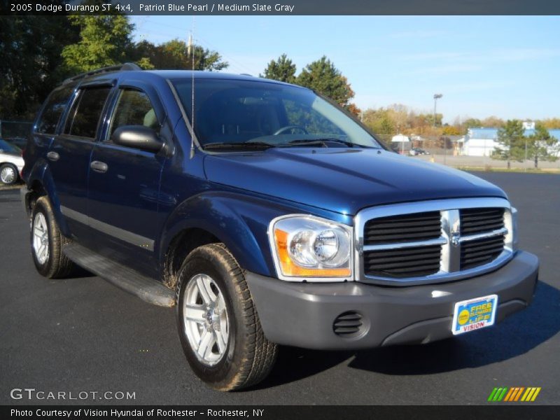 Patriot Blue Pearl / Medium Slate Gray 2005 Dodge Durango ST 4x4