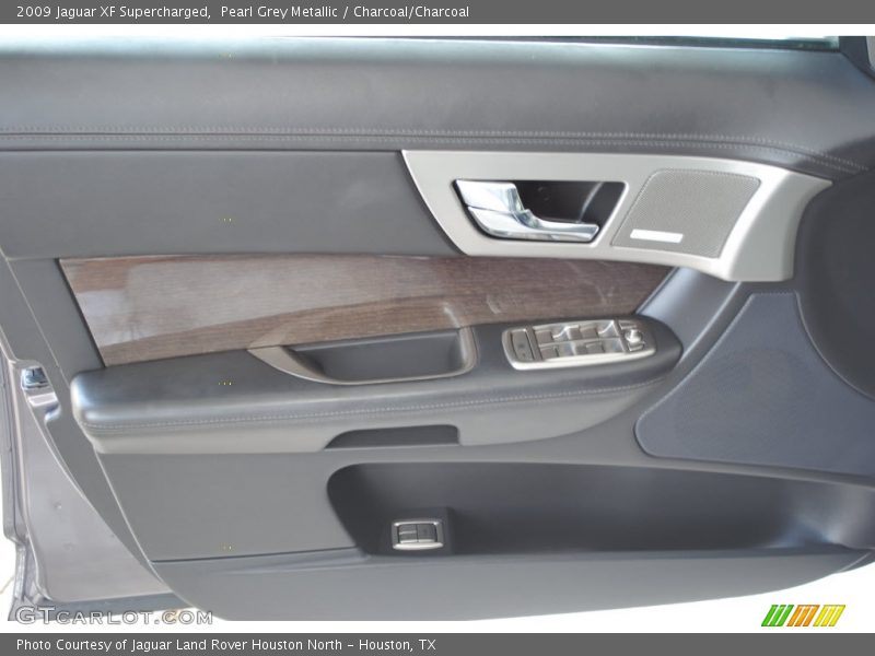 Pearl Grey Metallic / Charcoal/Charcoal 2009 Jaguar XF Supercharged