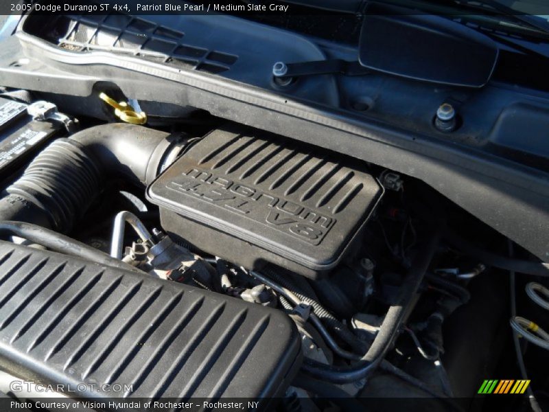 Patriot Blue Pearl / Medium Slate Gray 2005 Dodge Durango ST 4x4