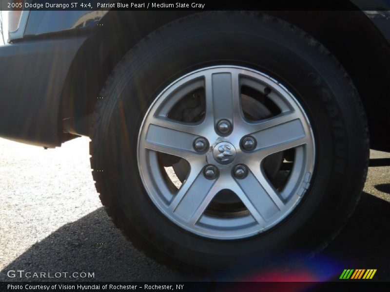 Patriot Blue Pearl / Medium Slate Gray 2005 Dodge Durango ST 4x4