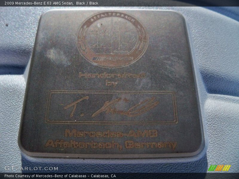  2009 E 63 AMG Sedan Logo