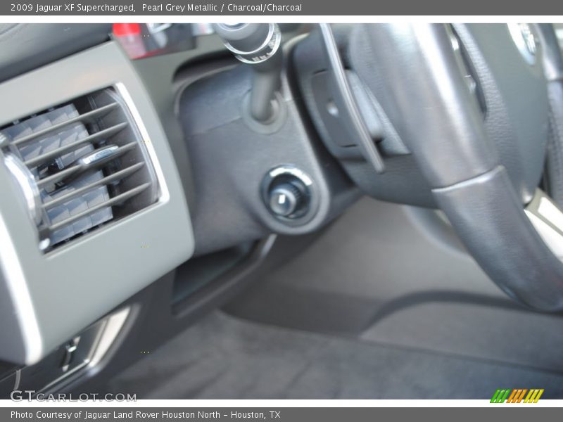 Pearl Grey Metallic / Charcoal/Charcoal 2009 Jaguar XF Supercharged